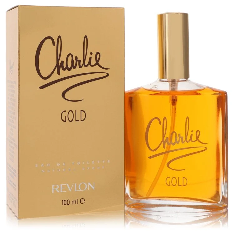 Relaxed Charlie Gold by Revlon Eau De Toilette Spray 3.3 oz for Women Elite