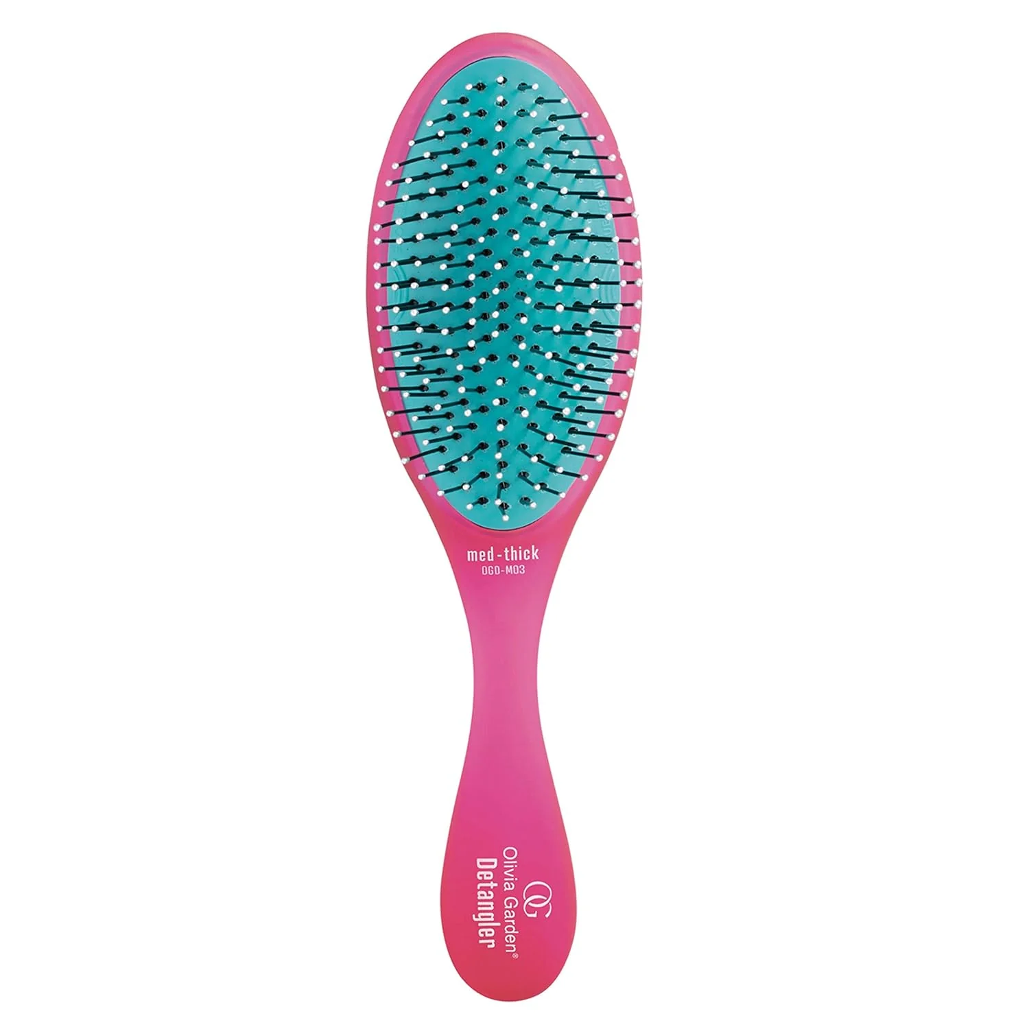 Casual OGD-M03 Medium to Thick Hair Scalp-Hugging with Removable Cushion The OG Brush Collection OLIVIA GARDEN Organic