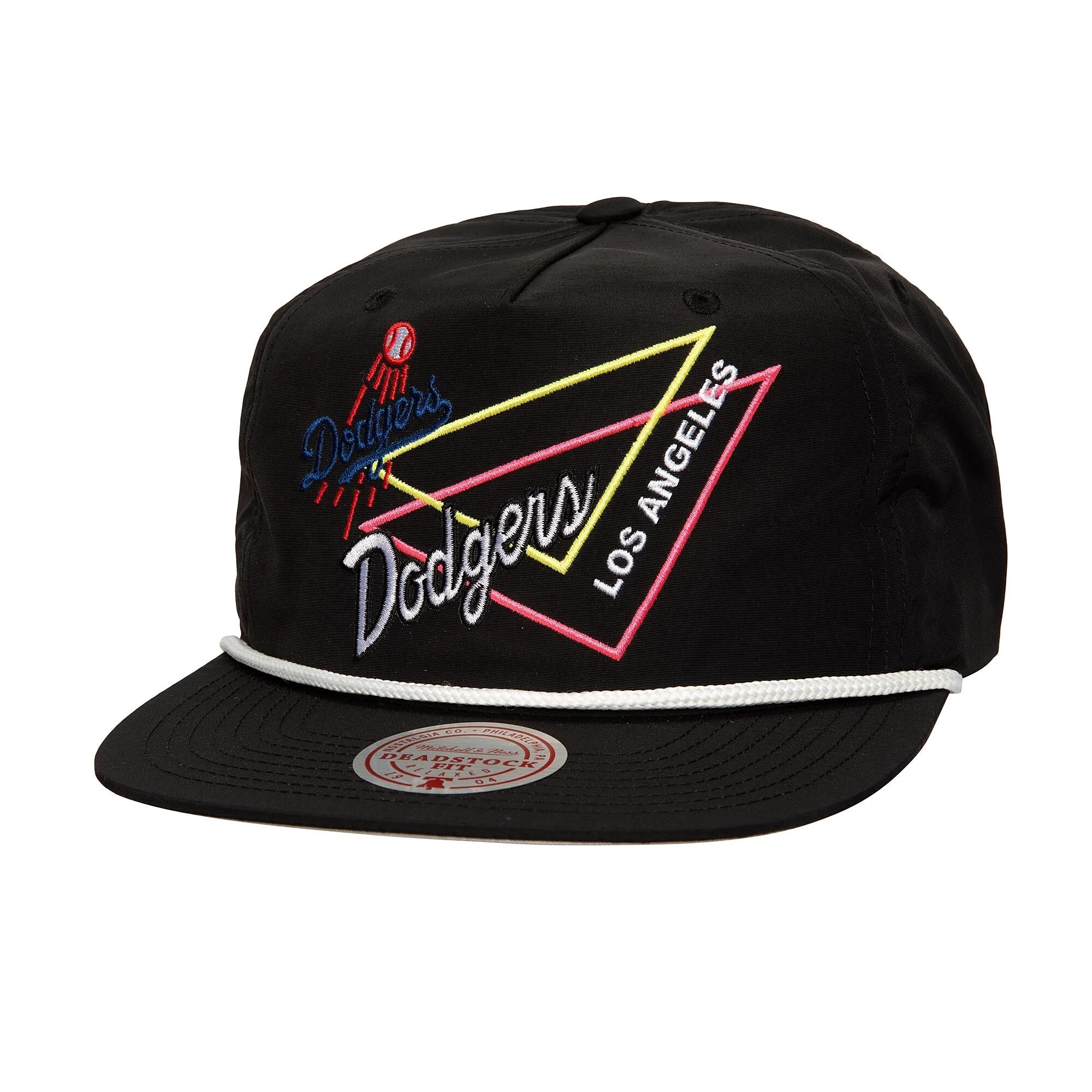 Dependable Mitchell Ness Men's MLB Pew Pew Deadstock Snapback Dodgers Snapback Caps Modern