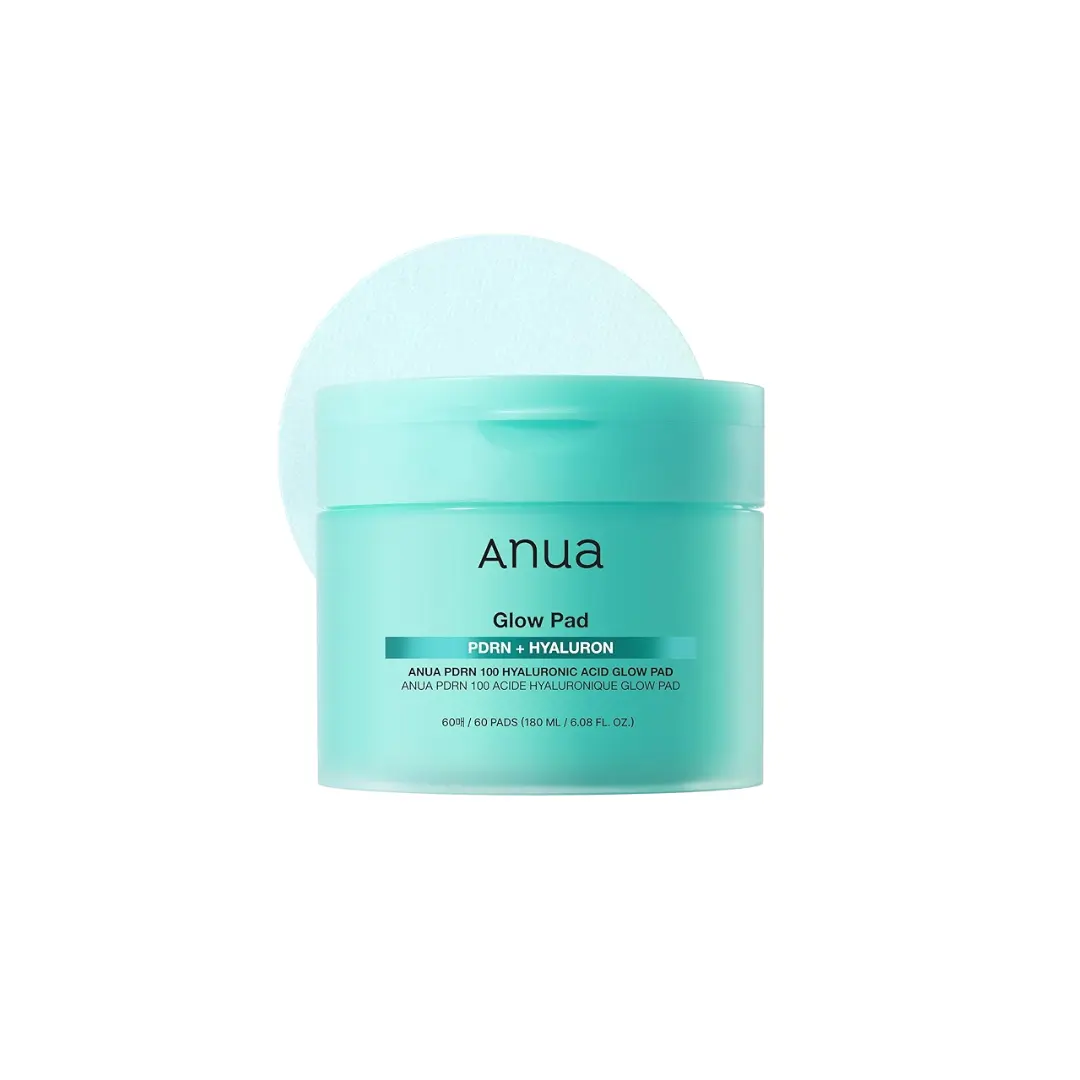Solid Anua PDRN 100 Hyaluronic Acid Glow Pad Optimized