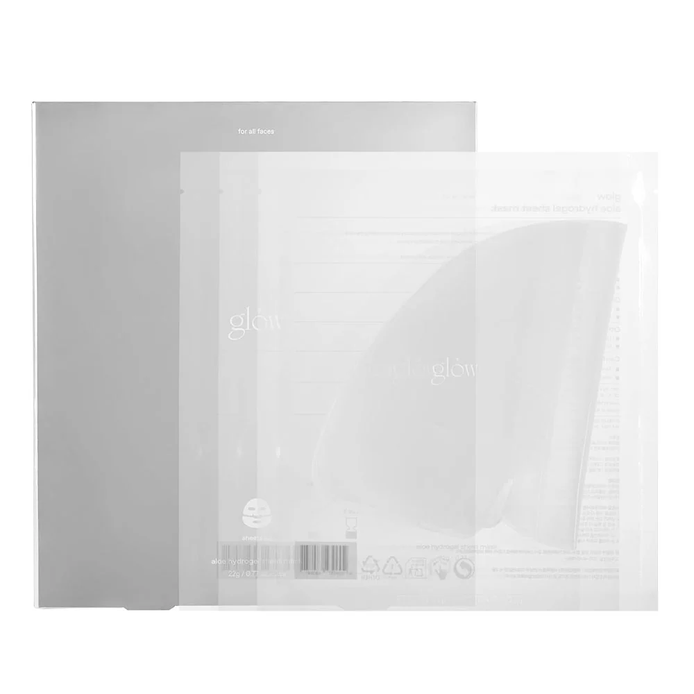Premium Material Aloe Hydrogel Sheet Mask Detailed