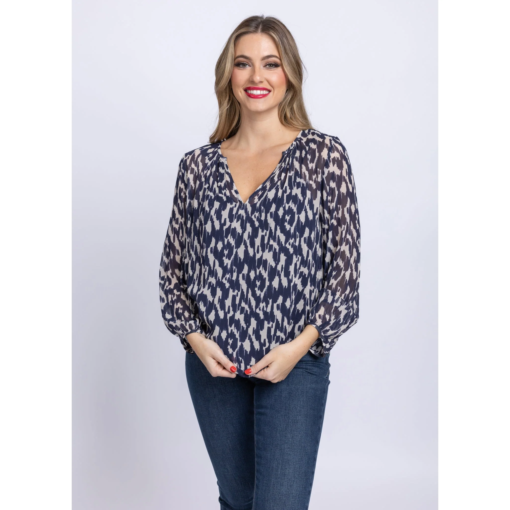 Sophisticated Velvet by Graham Spencer Edna Top Fine