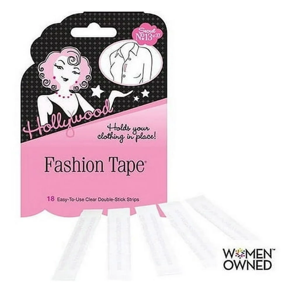 Detailed Hollywood Fashion Secrets Double Sided Tape Secure Hold for Wigs and Hairpieces 18Ea Genuine