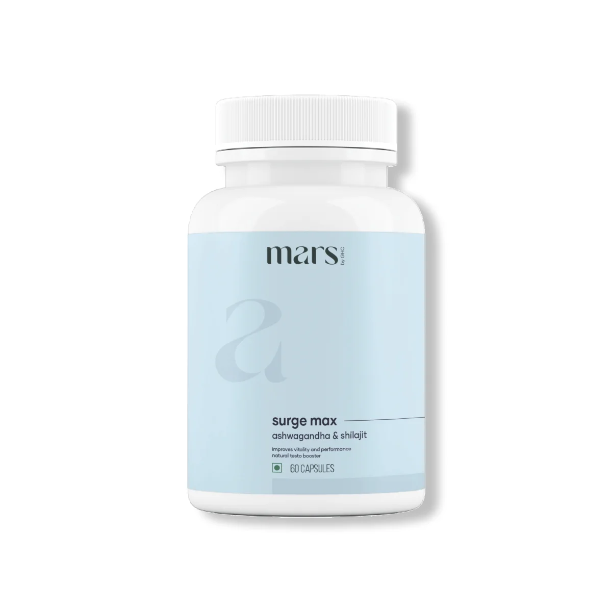 Superior Mars Natural Ashwagandha Caps Powered with Shilajit Safed Musli Trendy