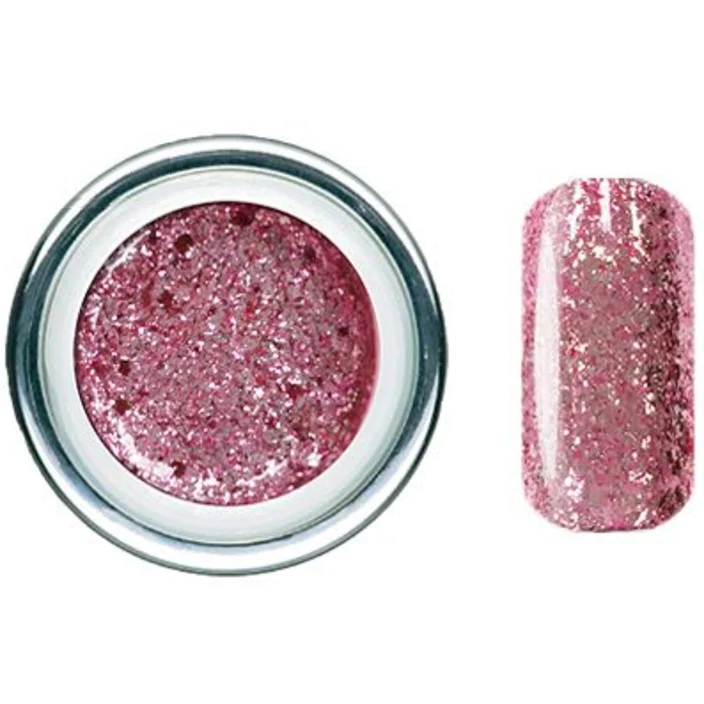 Specialty Pink Diamond Glitz Glitter Gel - Akzentz Gel Play UV LED Premium