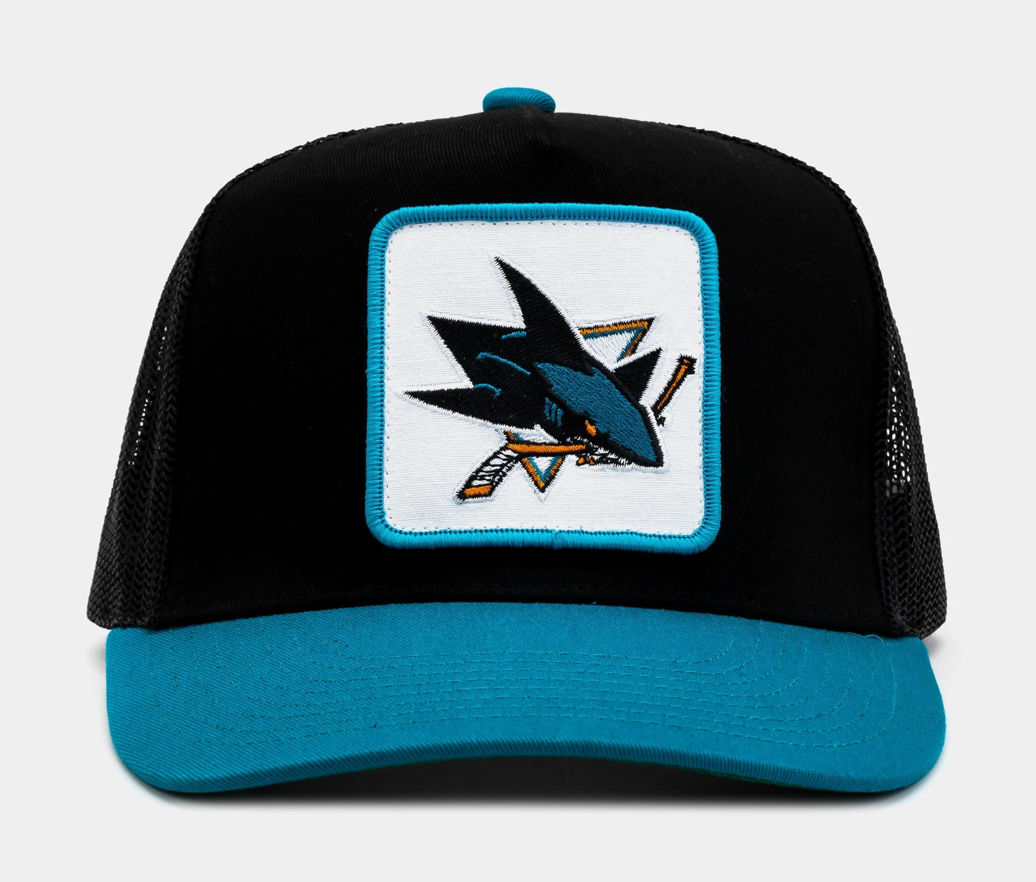 User-Friendly Mitchell Ness Men's NHL Truck It Trucker Sharks Hats Consistent