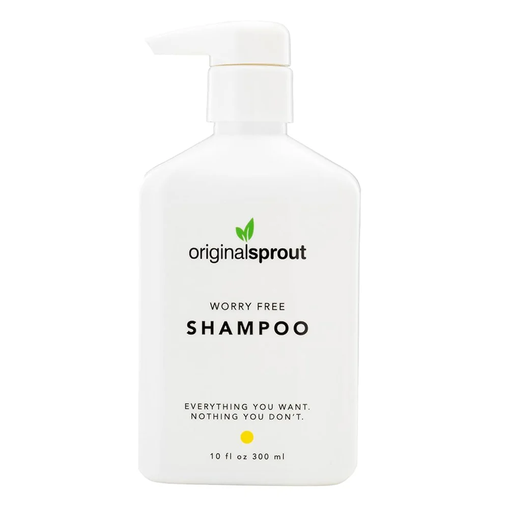 Clean Sprout Worry Shampoo Moisturizing and Volumizing Helps Prevent Damage Hair 10Oz 300ml Quality
