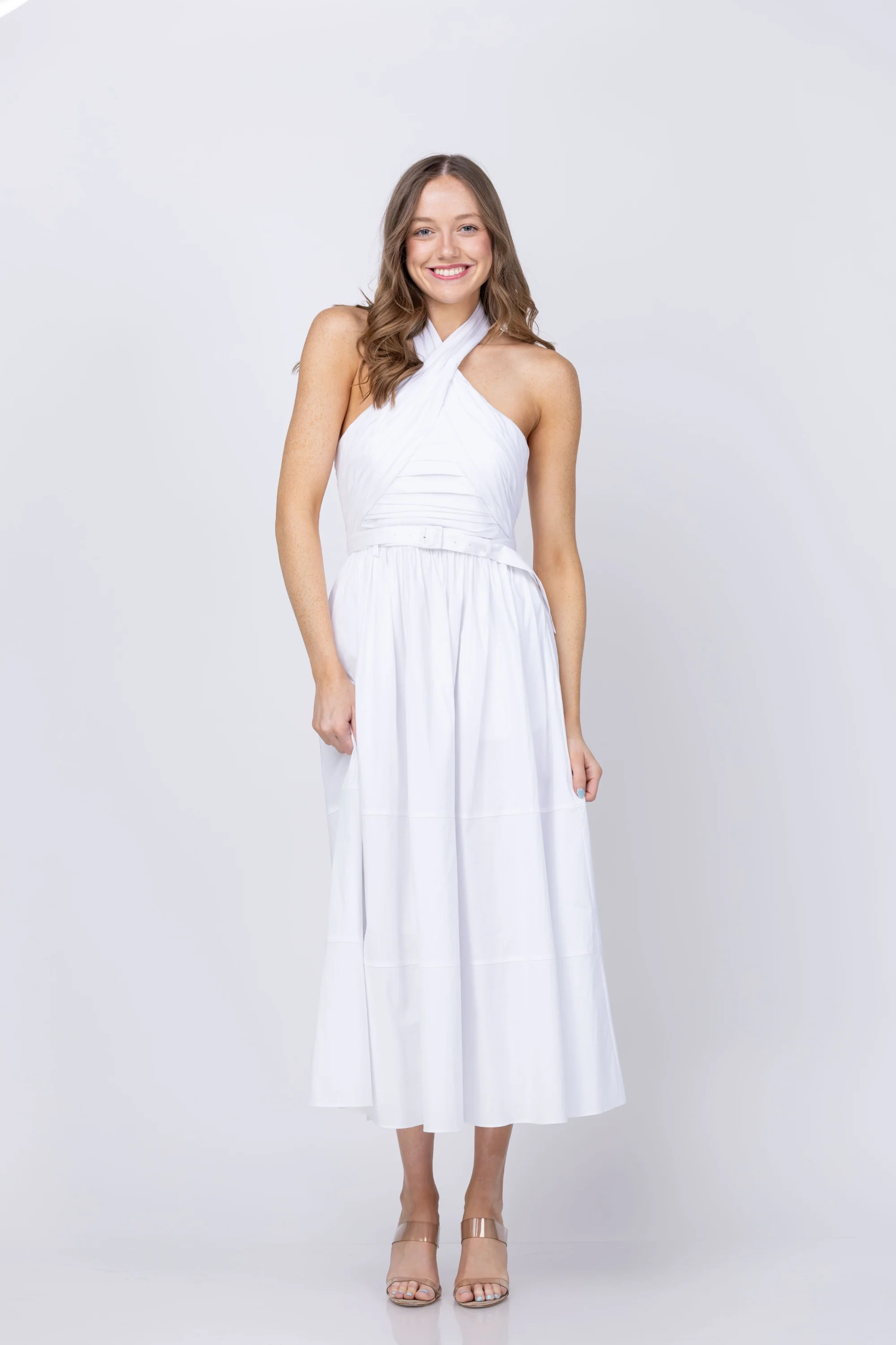 Superior Cinq à Sept Marcie Dress in White Certified