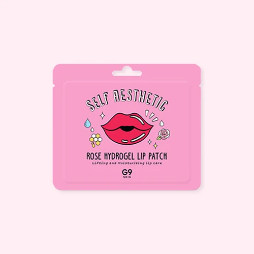 Sophisticated G9SKIN Self Aesthetic Rose Hydrogel Lip Patch 5P User-Friendly