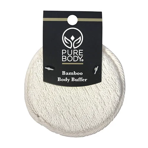 Genuine Pure Body Bamboo Body Buffer for Sensitive Skin 1 Ea Healthy