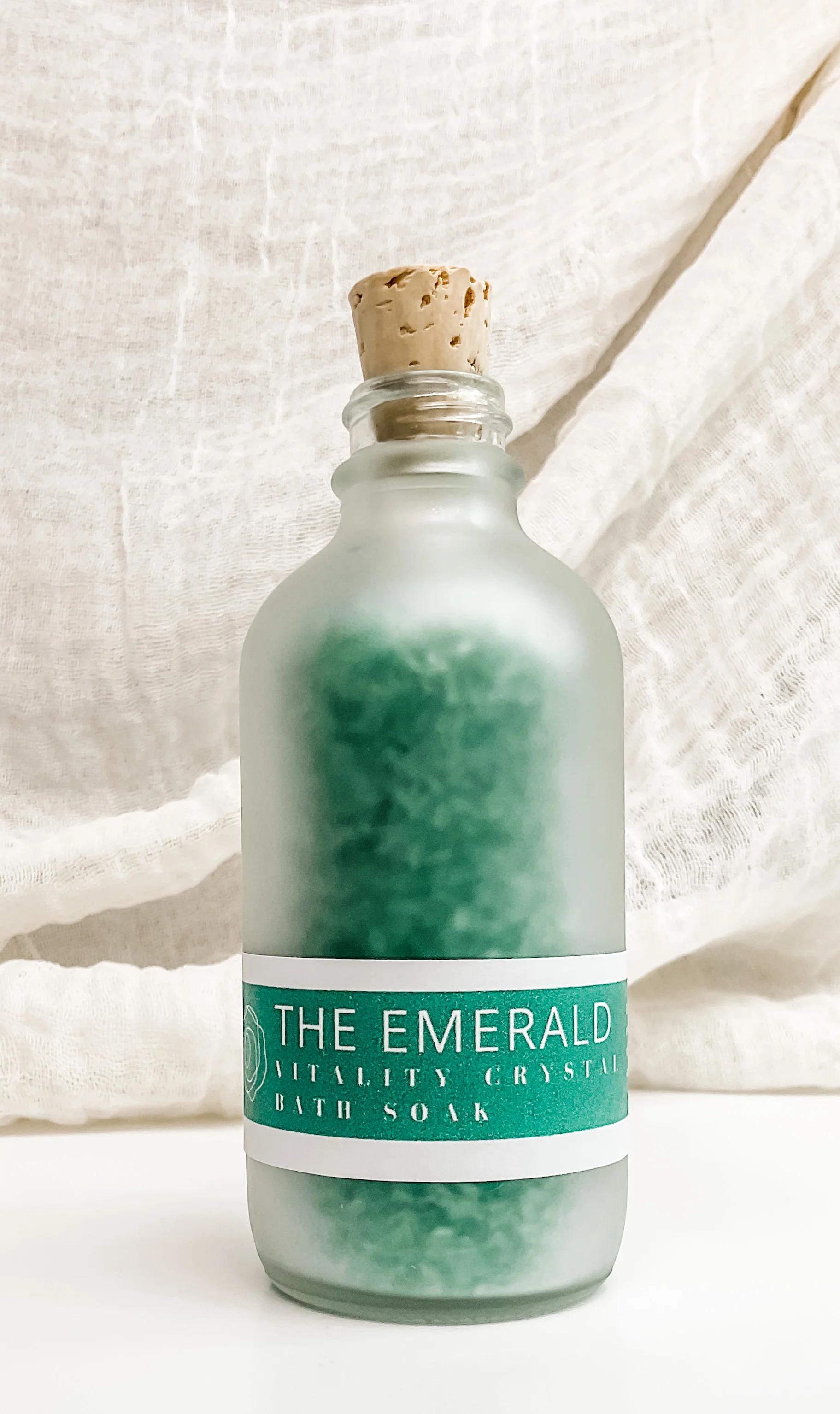 Flexible The Emerald Vitality Crystal Bath Soak Smooth