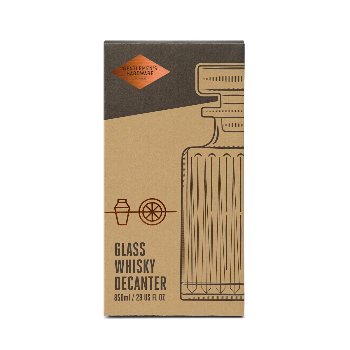 Certified Whisky Decanter Recyclable