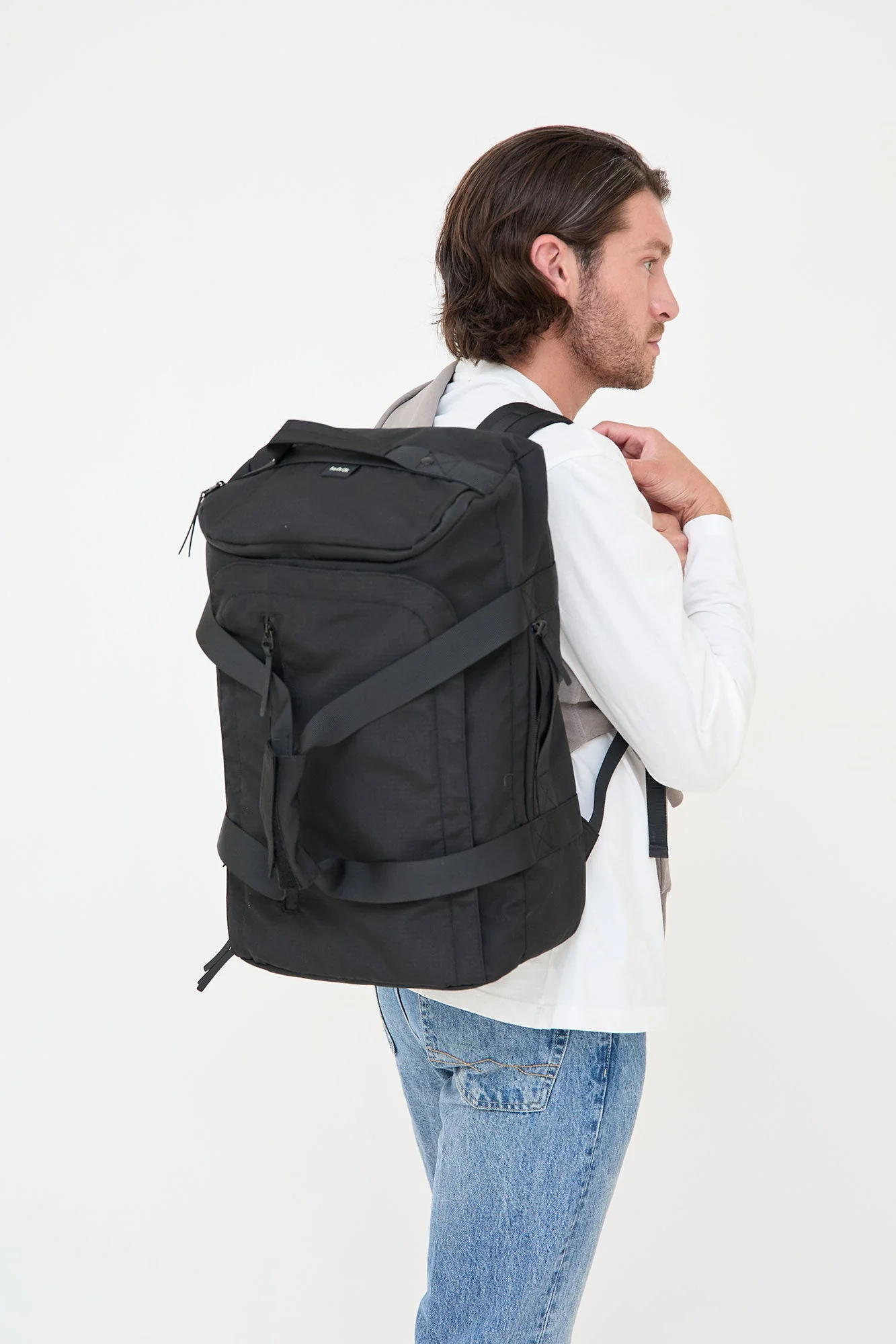 Genuine Wanderer Backpack Black Soft