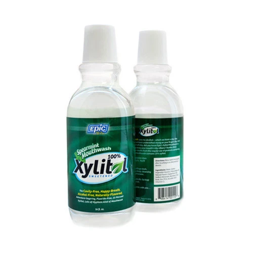 Outstanding Epic Dental Xylitol Sweetened Mouthwash Spearmint - 16 Oz Classic