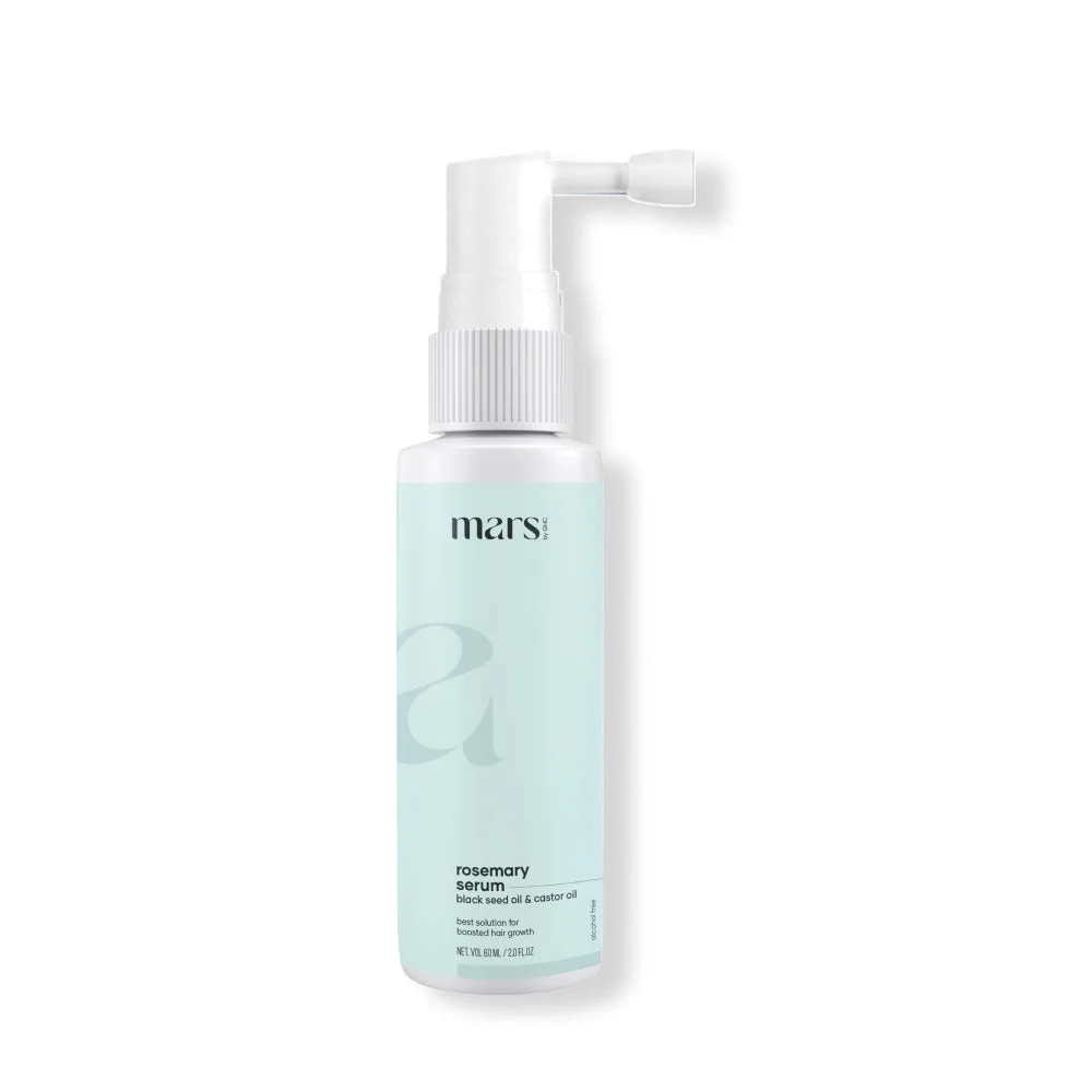 Crafted Mars Rosemary Hair Growth Serum Powered With Black Seed Oil Castor Oil Redensyl Superior