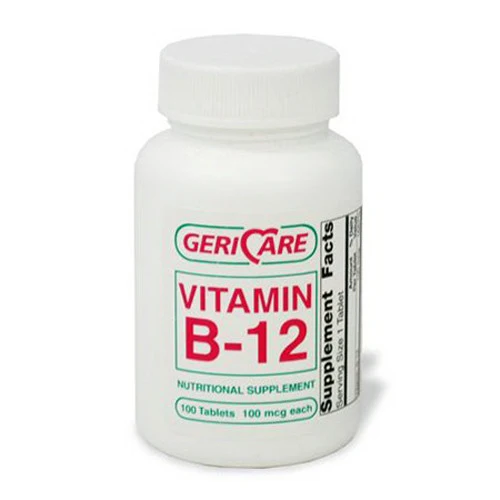 Contemporary Geri Care Vitamin B 12 100 Mcg Nutritional Supplement Tablets 100 Ea Expertly Made