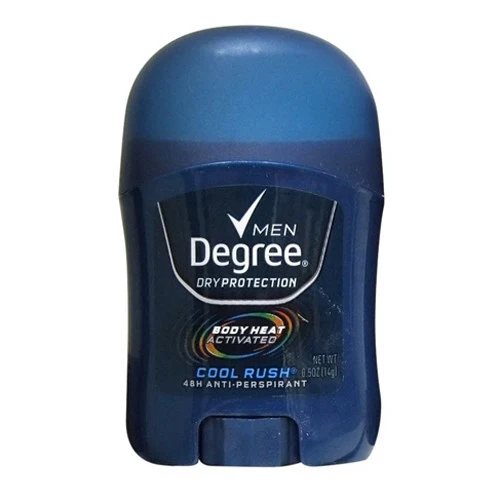 Consistent Degree Men Dry Protection Antiperspirant And Deodorant Cool Rush 0.5 Oz Minimalist