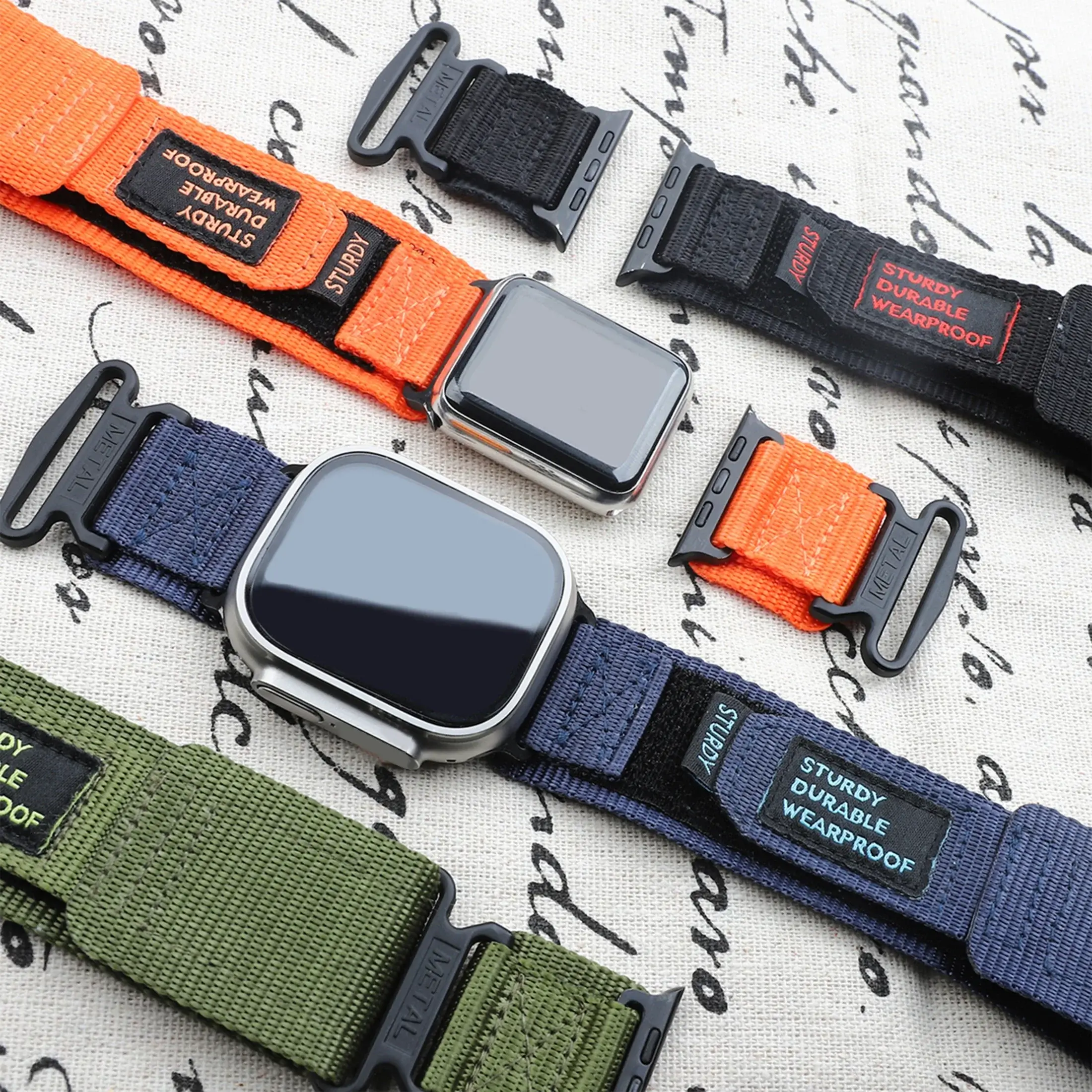Optimized Apple Watch Nylon Band - Tough Waterproof Strap Outstanding