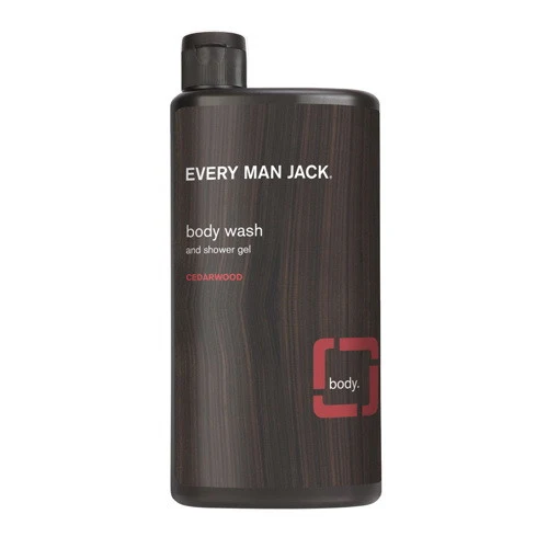 Lightweight Every Man Jack Body Wash and Shower Gel Cedarwood 16.9 Oz Fast