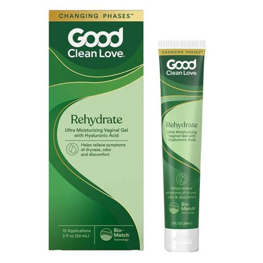 Casual Good Clean Love Rehydrate Ultra Moisturizing Vaginal Gel 2Oz 59ml Modern