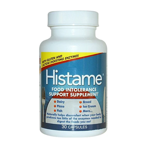 Contemporary Histame Food Intolerance Support Capsules for Digestive Comfort 30Ea Original