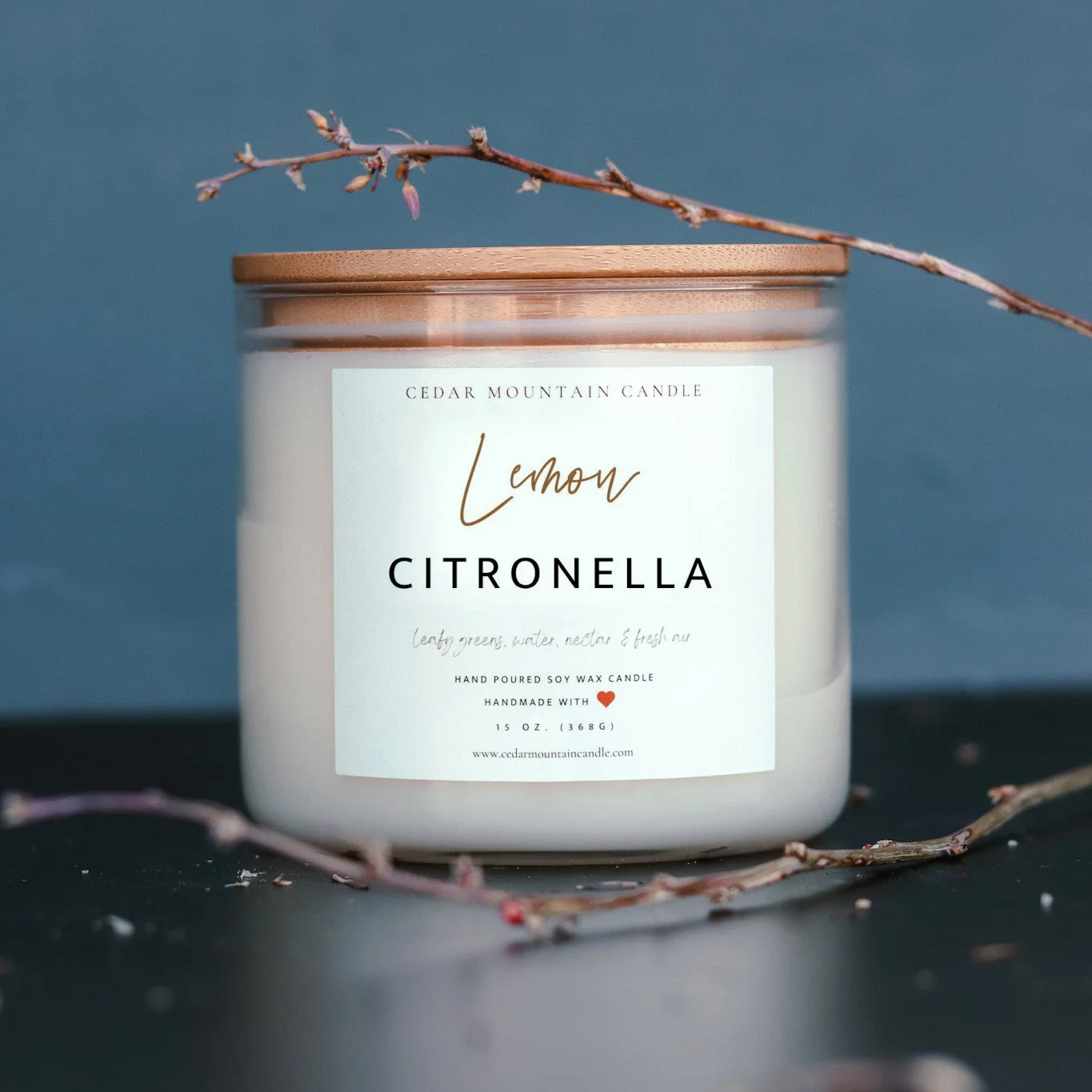 Advanced Lemon Citronella - 3 Wick Jar Candle Top-Quality