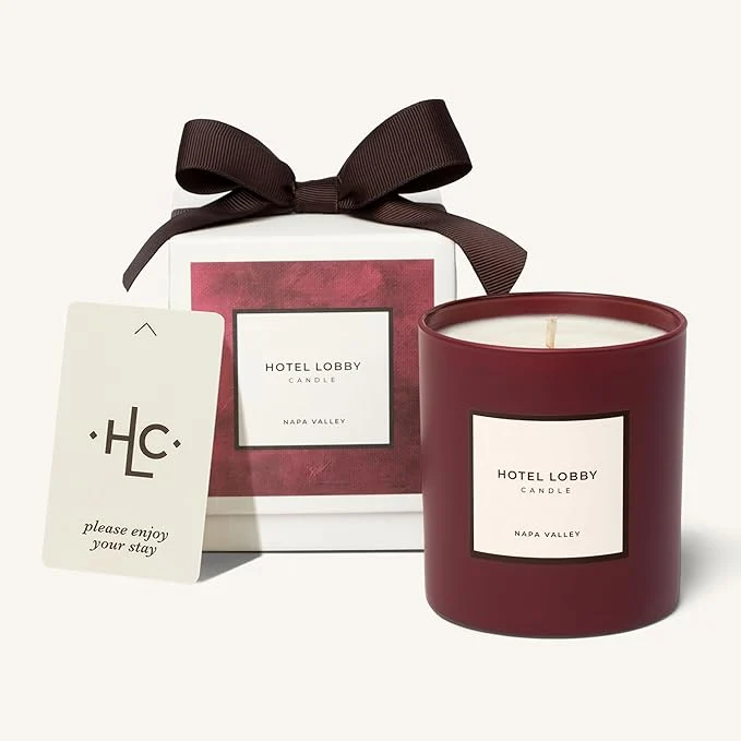 Advanced Hotel Lobby Napa Valley Candle – Luxury Hand-Poured 9.75oz Soy Wax Official