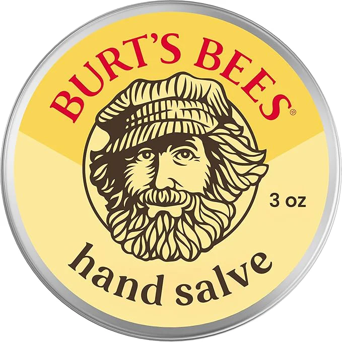 World-Class Burt's Bees Natural Beeswax Hand Salve 3 Oz Premium