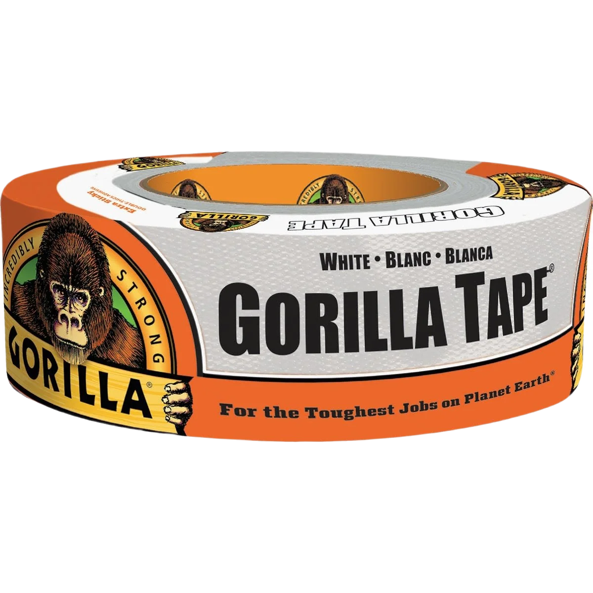 Artisan Gorilla To Go White Heavy-Duty Duct Tape 1.88 in. x 30 yd. Outstanding