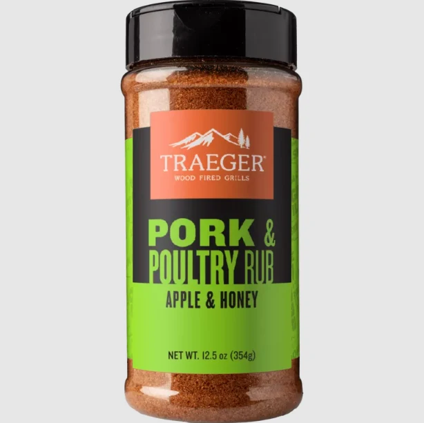 Advanced Traeger Pork and Poultry Rub 12.5 oz. Versatile