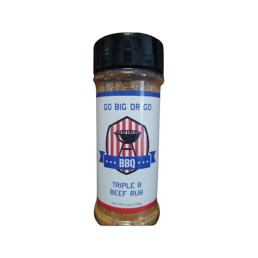 Advanced Go Big or Go BBQ Triple B BBQ Rub 5.5 oz. Refined