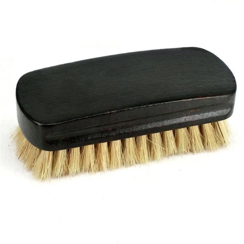 Advanced Elvio Cepillo de madera para zapatos de cerda pura Crafted