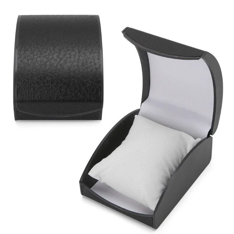 World-Class Paul Reloj de pulsera individual Estuche de viaje de piel rígida Expertly Made