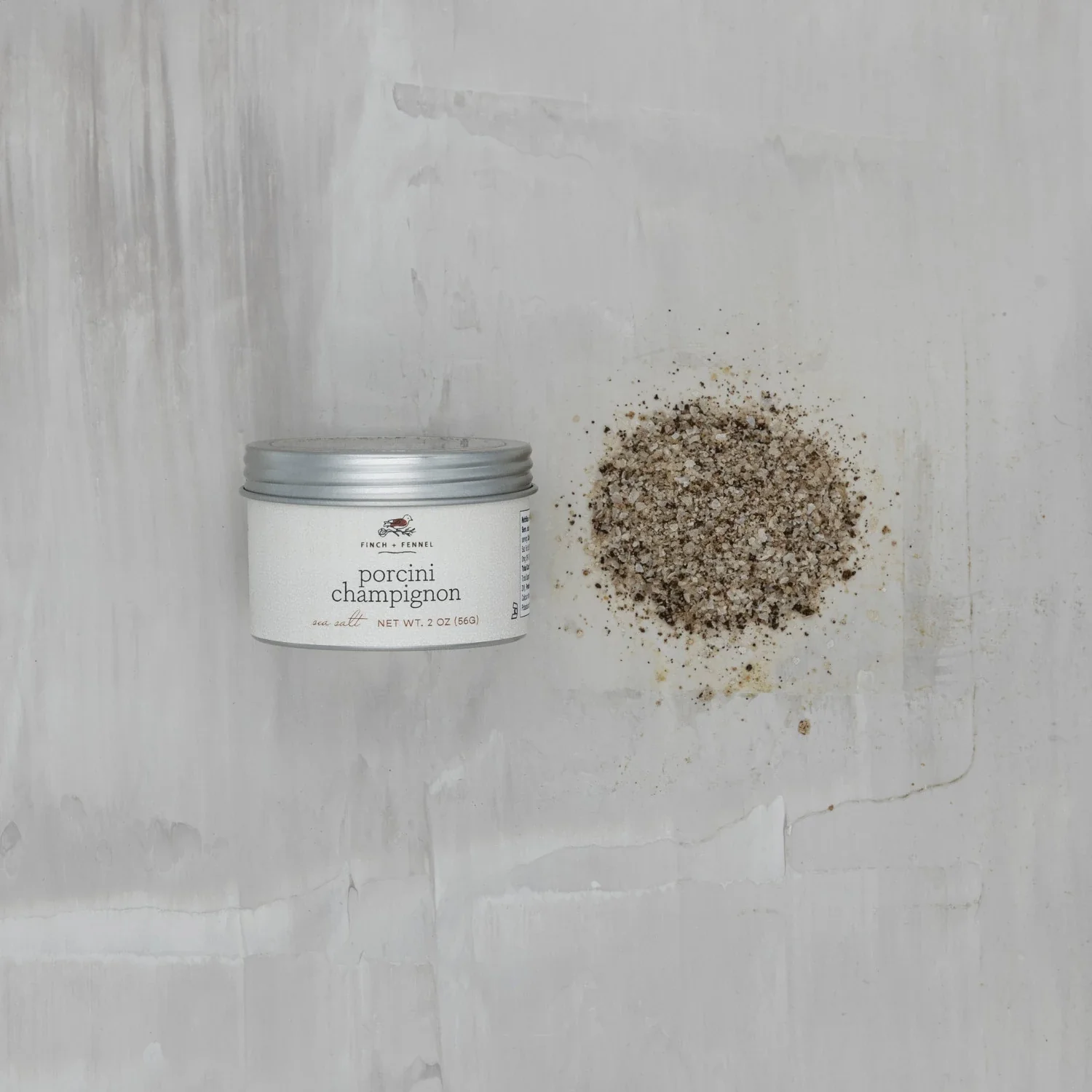 Artisan Finch Fennel Porcini Champignon Sea Salt 2oz Authentic