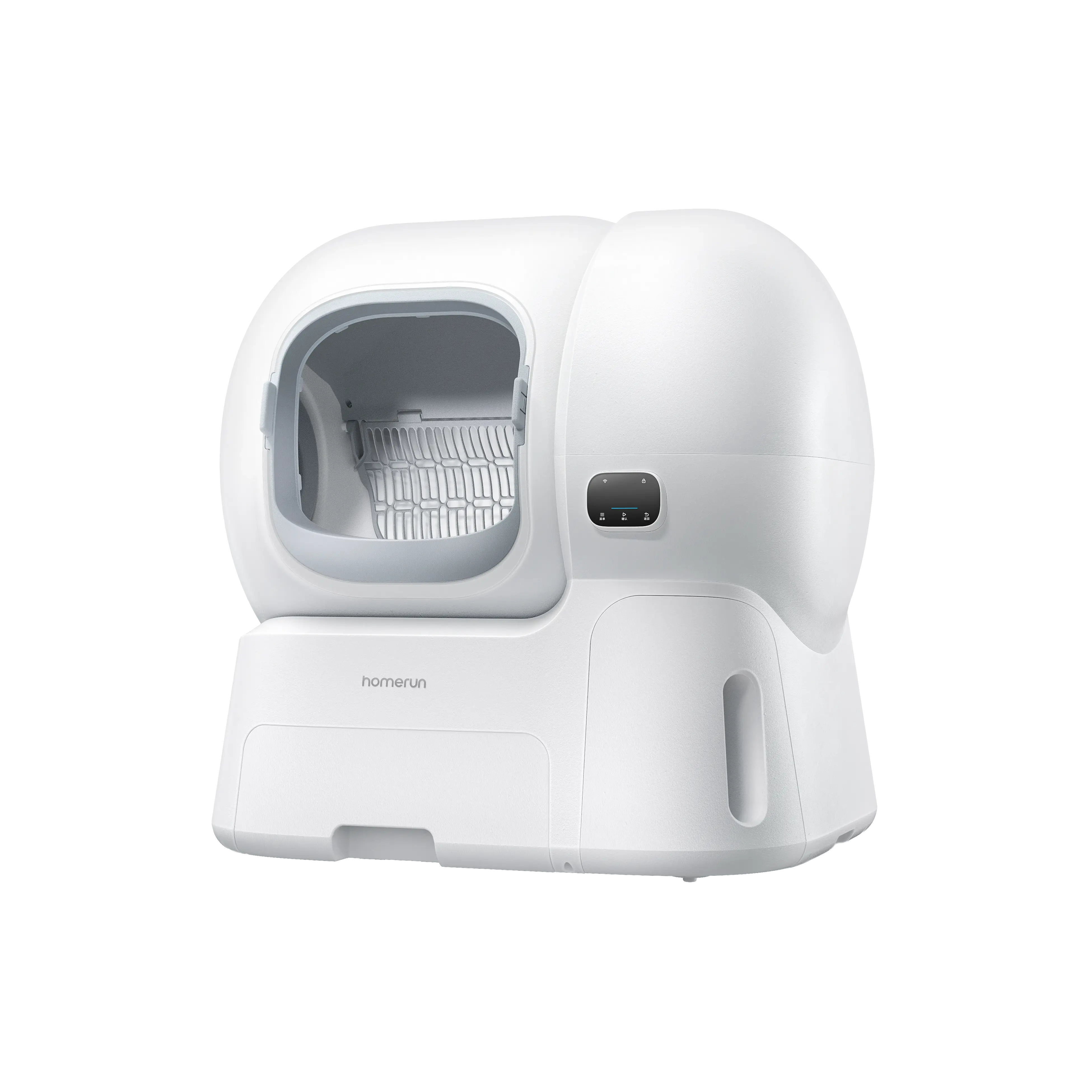 Reusable HomerunPet Self-Cleaning Smart Cat Litter Box - 106L Fashionable