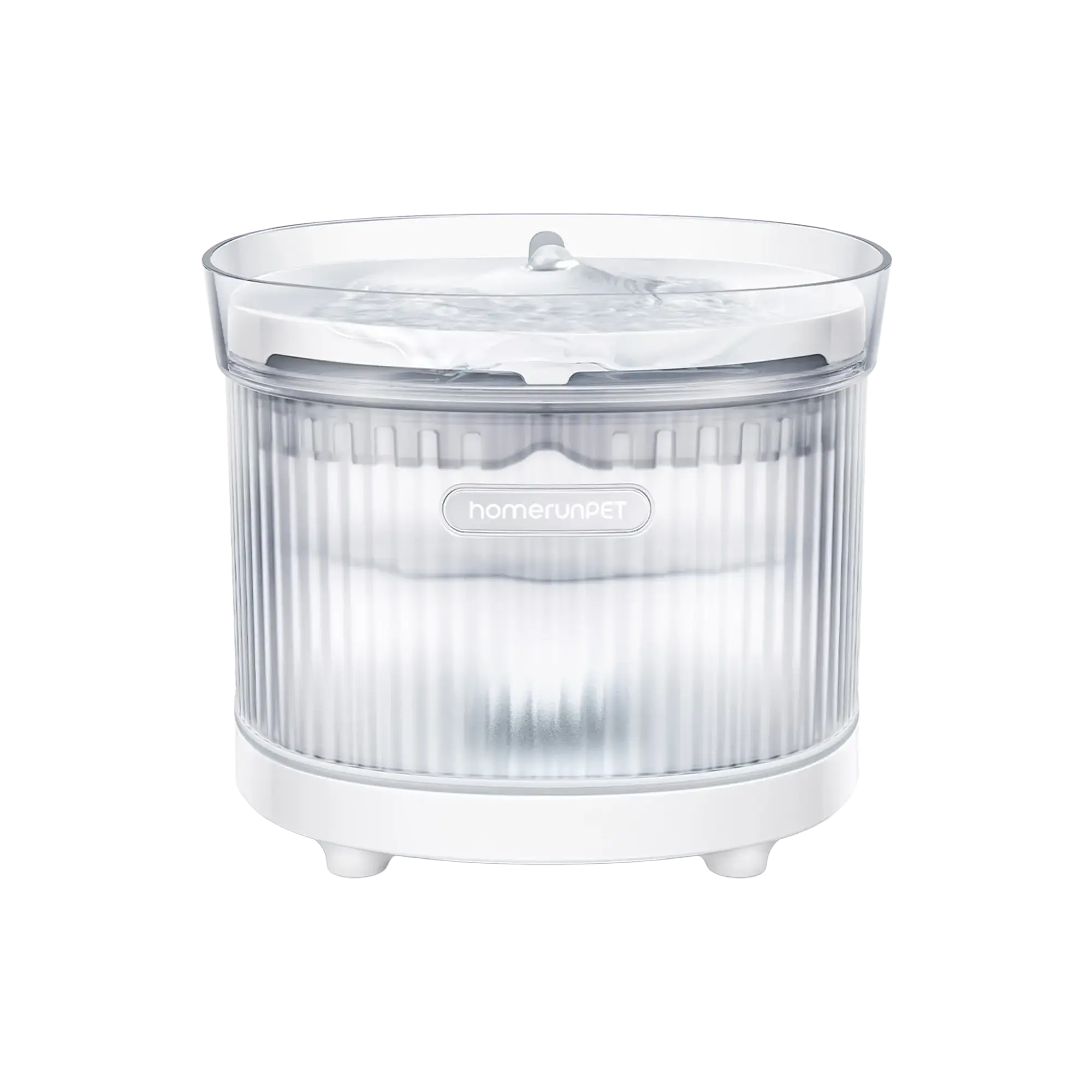 Optimized HomerunPet Plug-in Pet Water Fountain Natural