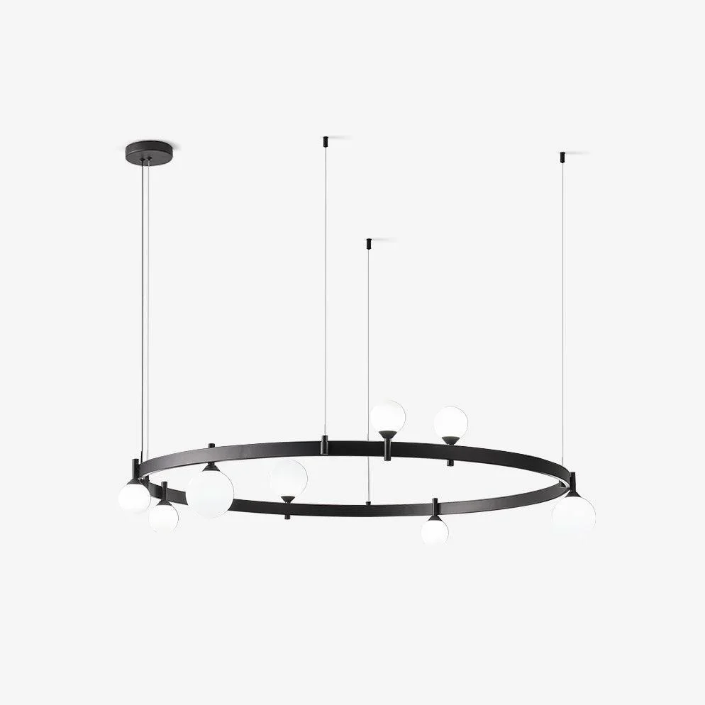 World-Class Arbor glazen bolkroonluchter Fine Crafted