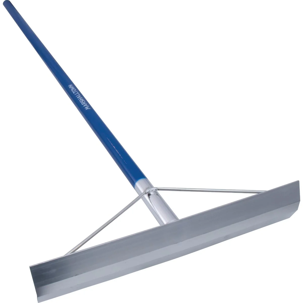 World-Class Marshalltown 4 In. x 19-1 2 In. Concrete Rake without Hook-Welded Handle Genuine
