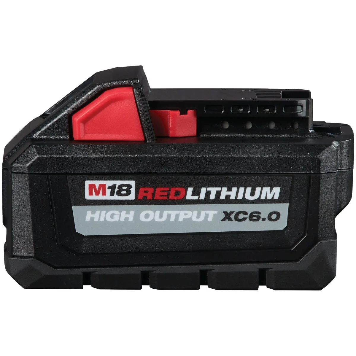 Versatile Milwaukee M18 REDLITHIUM 18 Volt Lithium-Ion 6.0 Ah High Output XC Tool Battery Carefully Designed