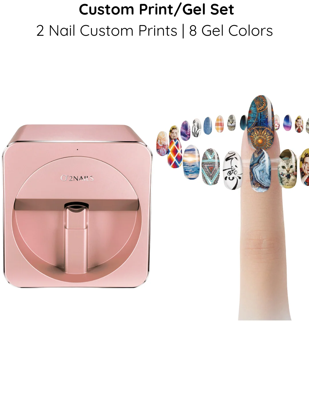Next-Generation DIY 2 Print Gel Set Press On Nails Valley Fair Mall Selected
