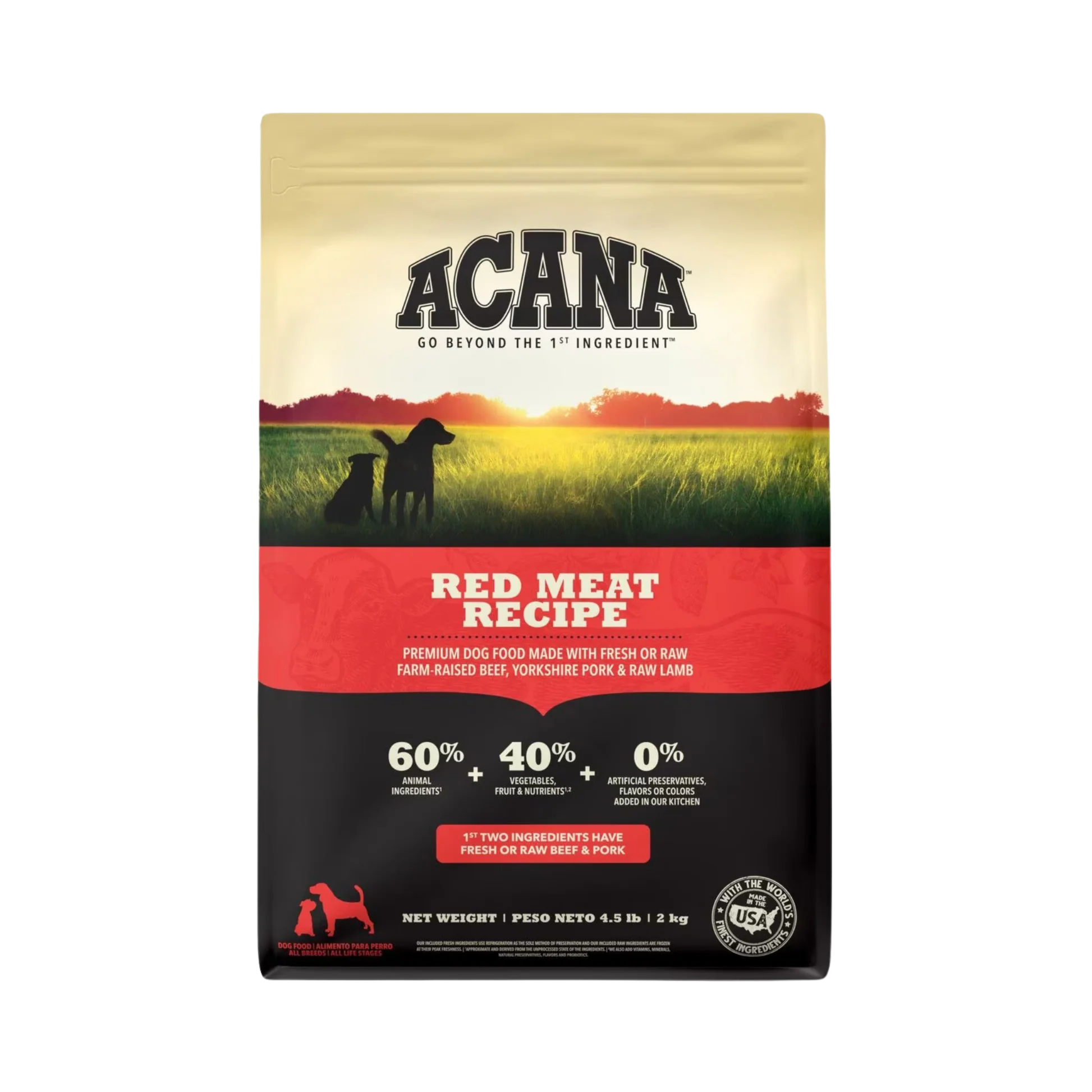 User-Friendly Acana Red Meat Recipe Dry Dog Food Dependable