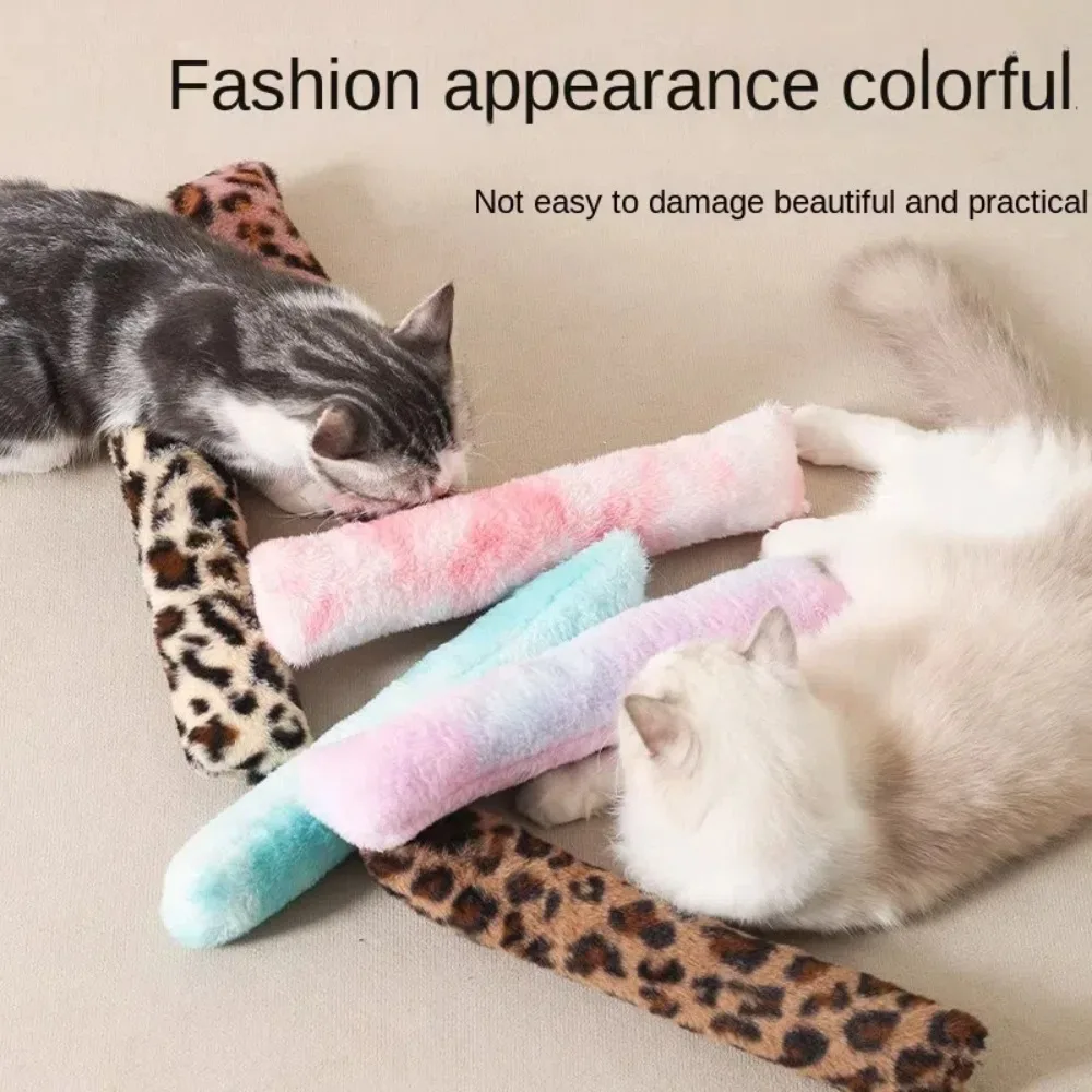 Detailed Cat Chew Toys Soft Plush Durable Kitty Kick Sticks Sophisticated