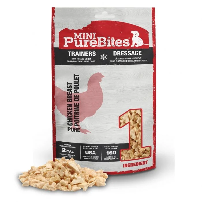 High-Performance Mini PureBites Chicken ze-Dried Trainer Dog Treats Certified