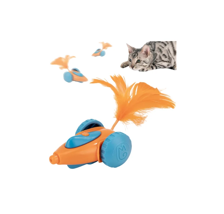Minimalist cat Toy Automatic Interactive Migicar Toy Like a Mouse Intelligent P Elegant