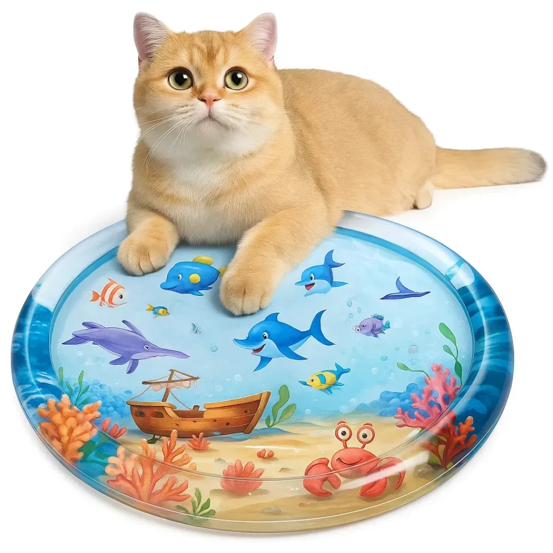 Lightweight AquaPaw Water Sensory Play Mat Clean