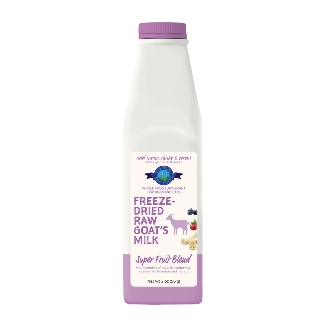 High-Grade SHEPHERD BOY FARMS ZE DRIED GOATS MILK SUPER FRUIT 2 oz Soft