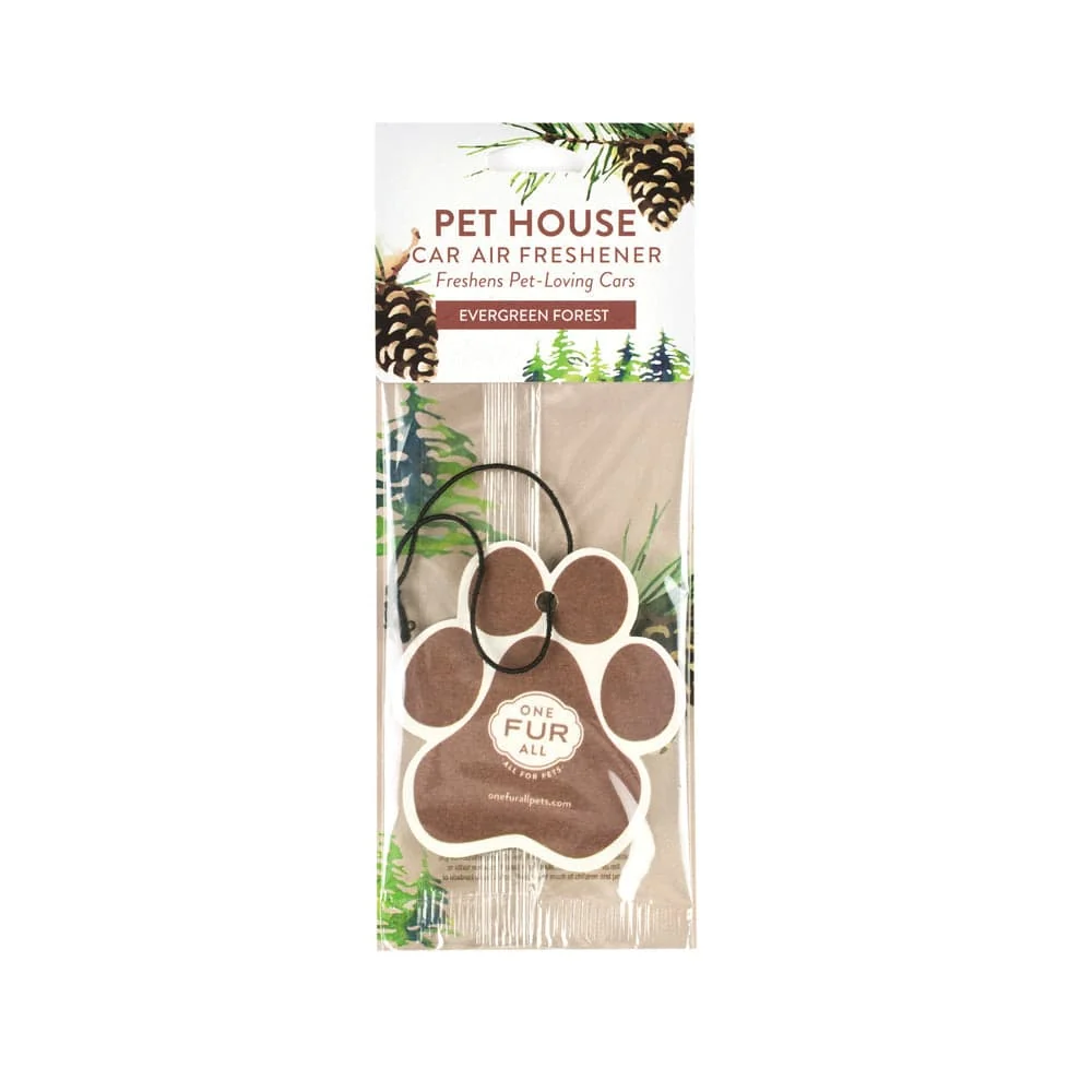 World-Class PET HOUSE CAR FRESHENER EVERGREEN FOREST High-Grade