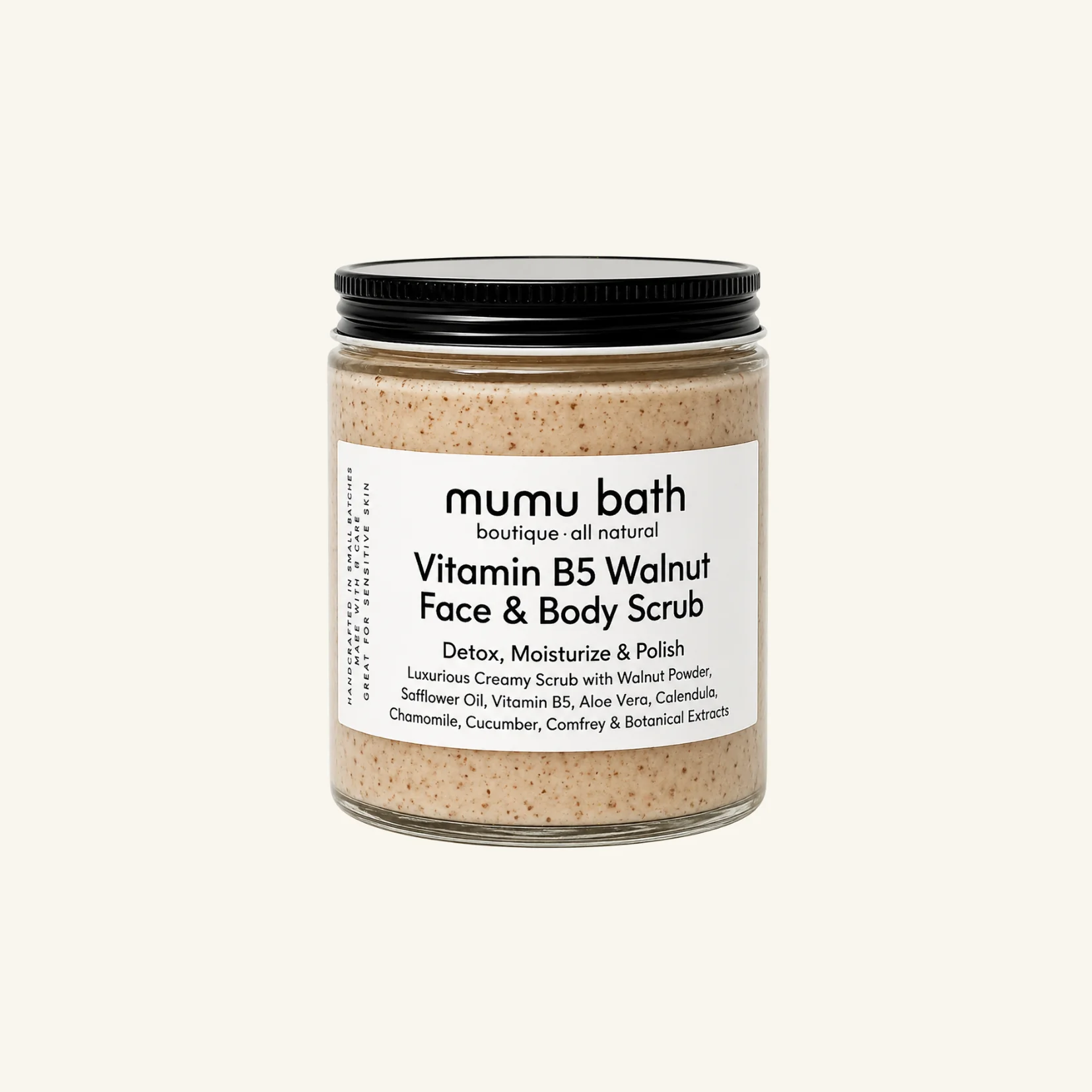Specialty Vitamin B5 Walnut Face and Body Scrub Original Design