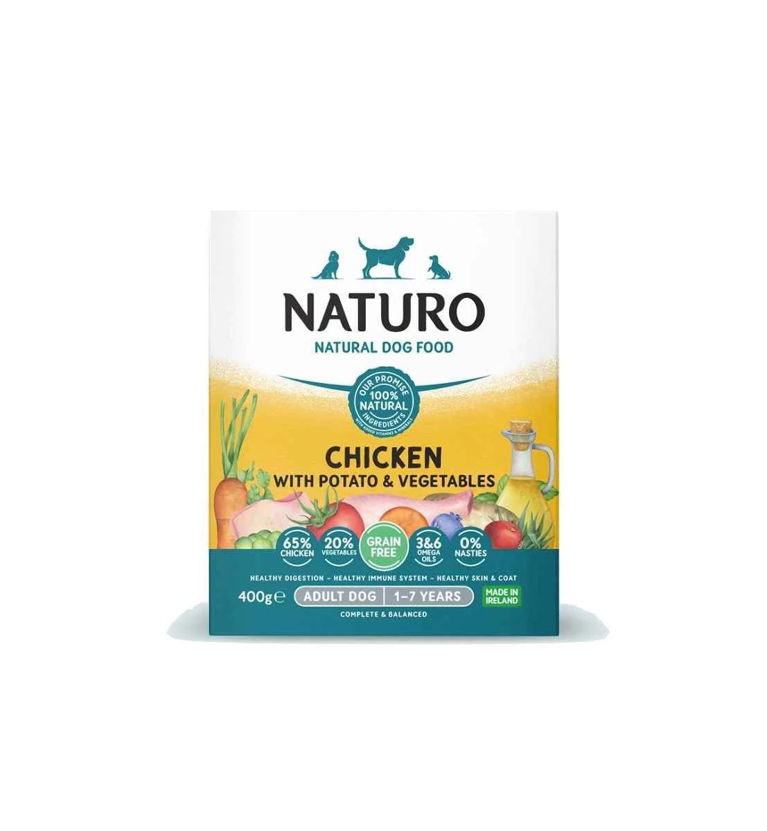 Relaxed Naturo - Chicken with Potato and Vegetables - Dog Food Authentic