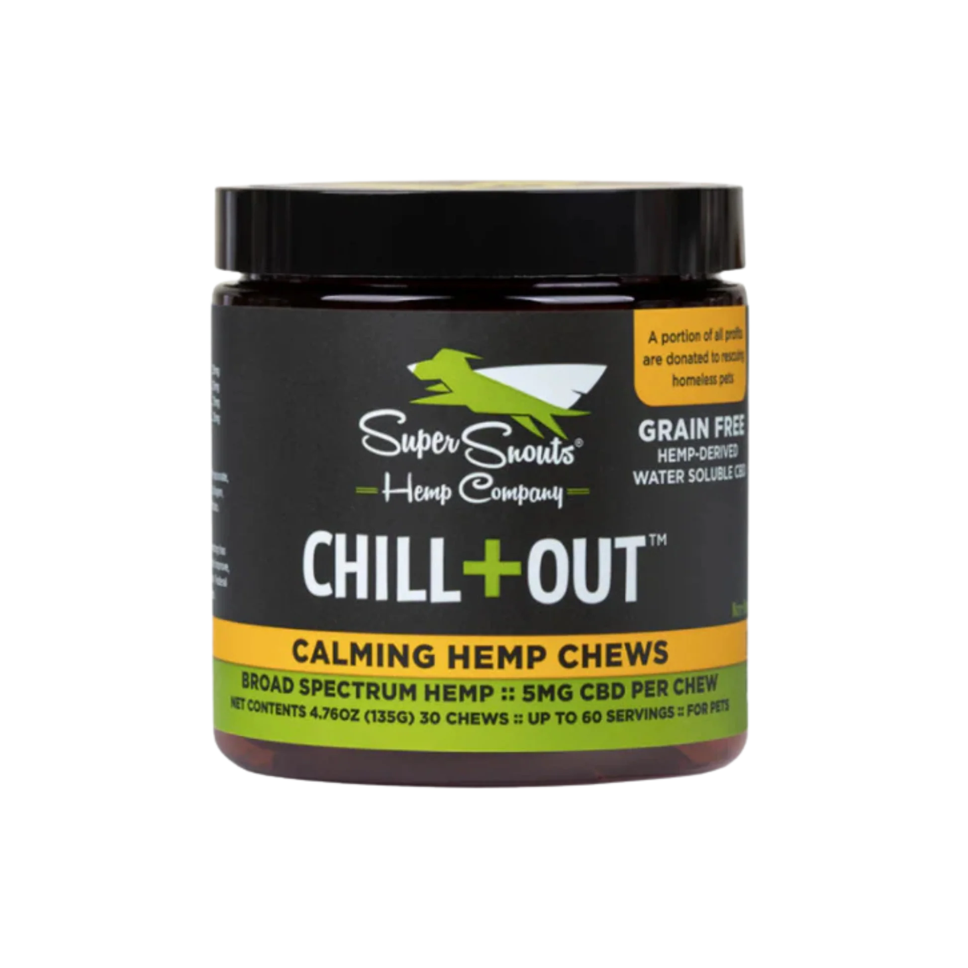 Smart Super Snouts Chill Out Calming Hemp Chews First-Class